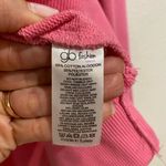 GB Fashion London Pink Beverly Hills Crop Sweatshirt Sz S Photo 6