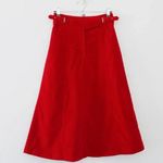 Rachel Antonoff / Anthropologie Regal Velvet Midi Skirt Photo 6