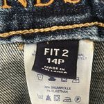 Lands End Women’s Size 14P Fit 2 Bootcut Denim Jeans Blue Photo 3