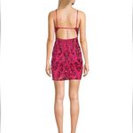 Crystal Sky Hot Pink Sequin Open Back Mini Dress Large Photo 9