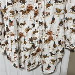 Tasha Polizzi Western Print Long Sleeve Dress White Size L Photo 3