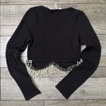 Anwnd Black Beaded Women's Top Photo 5