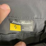 Eddie Bauer Travex cargo capri pants charcoal gray womens size 12 hiking outdoor Photo 3