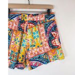 La Blanca NWT Womens Swim Shorts Yellow Floral Stretch Beach Resortwear Small Photo 7