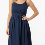 As You Wish AS u wish navy blue maxi dress size XLarge Photo 0