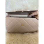 Valentino Orlandi Women's Tan Quilted Crossbody Shoulder Bag Tan Photo 7