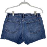 Gap  Destroyed Distressed 3 Inch Cutoff Denim Jean Shorts Size 27T Indigo Blue Photo 9