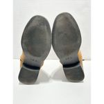 Primark Boots Slip On Faux Suede Pointed Toe Low Heeled Ankle Booties Tan 9 Photo 13