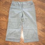 BCX  Cropped Pinstripe Pants Juniors Size 7 Photo 0