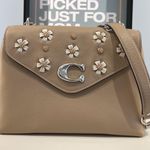 Coach  Tammie Shoulder Bag With Floral Whipstitch ca146 Photo 0