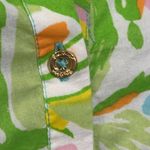 Lilly Pulitzer  Womens Button Down Shirt Dress Multi Colored Size Extra Small Photo 4