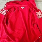 Jansport OSU  Vtg Zip Jacket Sz XL Red Vintage Ohio State Buckeyes Boxy Hoodie Photo 7
