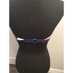 Kona Sol NWOT  Small S Print Swim Top Tropical Photo 1