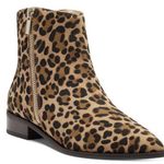 Sole Society NWOT  CADYNA Suede Pointed Toe Stacked Heel Ankle Bootie size 7.5 Photo 0