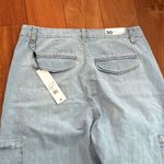 joe's jeans NWT Joe's Women's Jeans The Petra Natural Wide Leg Cargo Jeans size 30 Photo 8