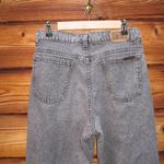 Vintage 80's High Rise Acid Wash Mom Jeans Black Size 29 Photo 5