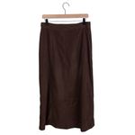 White Stag Vintage Y2K  Stretch Skirt Brown Faux Suede Size 10 Western Bohemian Photo 1
