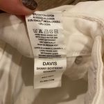 DL1961  Davis Skinny Boyfriend distressed white jeans Photo 9