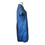 Liz Claiborne  Blue Midi Denim Dress Medium 10 Photo 5