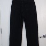 SheIn Tall Figure Black with White Graphic Straight Leg Jean — Size XS (2) Photo 7