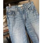 SLVRLAKE Stella High Waist Slim Straight Leg Jeans Badlands Womens Size 26 Blue Photo 4