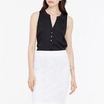 Ann Taylor White Eyelet Pencil Skirt Photo 0