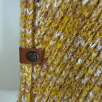 Frye and Co Infinity Mustard Yellow Knit Scarf Womens Winter Accessory Warm Soft Photo 4