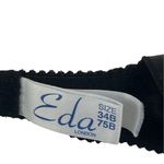 Eda London Lace Grey/Black 34B Bra Made In Cyprus 56L Gray Size undefined Photo 2