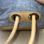 Loewe  Terrycloth and Leather Nautical Beachy Backpack‎ Photo 6