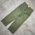 frame denim Frame Women’s Utility Pocket Pants Straight Leg High Rise Washed Winter Moss 29 Photo 2