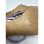 Brand New BCTEX Women's Size 7 Purple Lilac Heeled Wedge Sandals Open Toe Photo 4