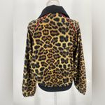 Terez  leopard print‎ quarter zip windbreaker, size small Photo 2