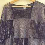 The Limited  y2k velvet and lace blouse Photo 2