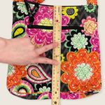 Vera Bradley Iconic Hipster Ziggy Zinnia Pink Orange Floral Crossbody Zip Bag Photo 6