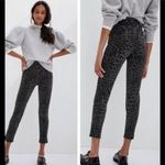 Sanctuary  x Anthropologie Runway Shimmer Leopard Leggings Size Small P Photo 1