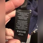 Anthropologie  | Floral Ruffled Strapless Blue A-Line Dress, Size M Photo 8