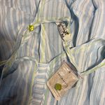 Free People  Soft Blue Striped Jumpsuit Photo 1