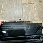 Black Faux Croc Wallet Clasp Frame | Accordion Card Slots | NWOT Photo 7