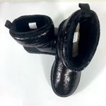 UGG Classic Mini Mirror Ball Bootie Sequin Ankle Boots Black 6 US NEW Photo 9