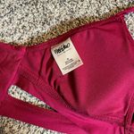 Mossimo Supply Co Wine Red Halter Bikini Top Photo 3