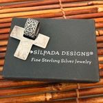 Silpada  Vintage Sterling Silver Cross Pendant  Photo 1