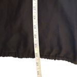 Cloth & Stone Black V-Neck Short Sleeved Top Tie Front Medium Minimalist Casual Photo 9