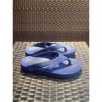Oofos sandals, women’s size 11 Blue Photo 4