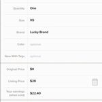 Lucky Brand  Knitwear Navy Blue Crocheted Top Photo 7