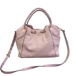 Michael Kors Michael‎ Kors Pebbled Leather Bag Snake Print Tassel Fringe Logo Crossbody Purse Photo 4