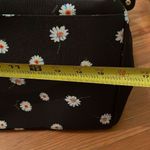 Alice + Olivia Black Fabfitfun Daisy Print Duffle Bag Weekender Travel Overnight Photo 5
