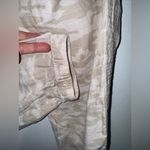 Athleta  cabo‎ linen jogger Tan Camouflage Pants Size 4 Photo 4