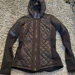 Athleta  polar vortex quilted athletic jacket size small Photo 1