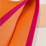 Two Tone Knit Bag, Double Handles Photo 4