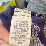 Boho‎ Chic Floral Top Blue Size M Photo 7